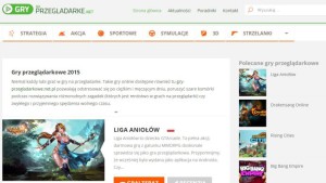 nowa odsłona strony z grami przeglądarkowymi grynaprzegladarke.net