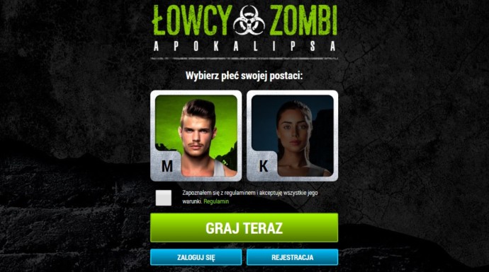gra łowcy zombie apokalipsa